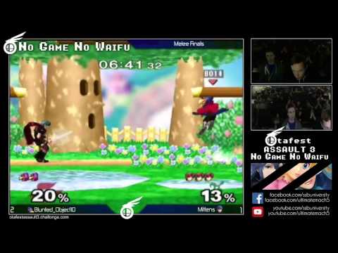 Mittens (Marth) vs Blunted_Object10 (Falco) - Otafest Assault 3 Melee Winners Semi