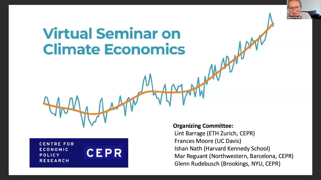 Virtual Seminar on Climate Economics - Rebuild or Relocate: Recovery after Natural Disasters