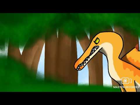 blue and indoraptor vs spinosaurus