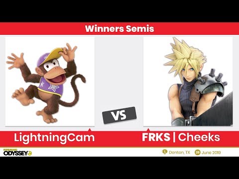 Super Smash Odyssey 4 - Winners Semis - LightningCam vs FRKS | Cheeks