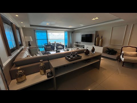 Apartamento 245m², andar alto, vista definitiva, 3 suítes, DCE, lazer completo R$ 3.300.000,00