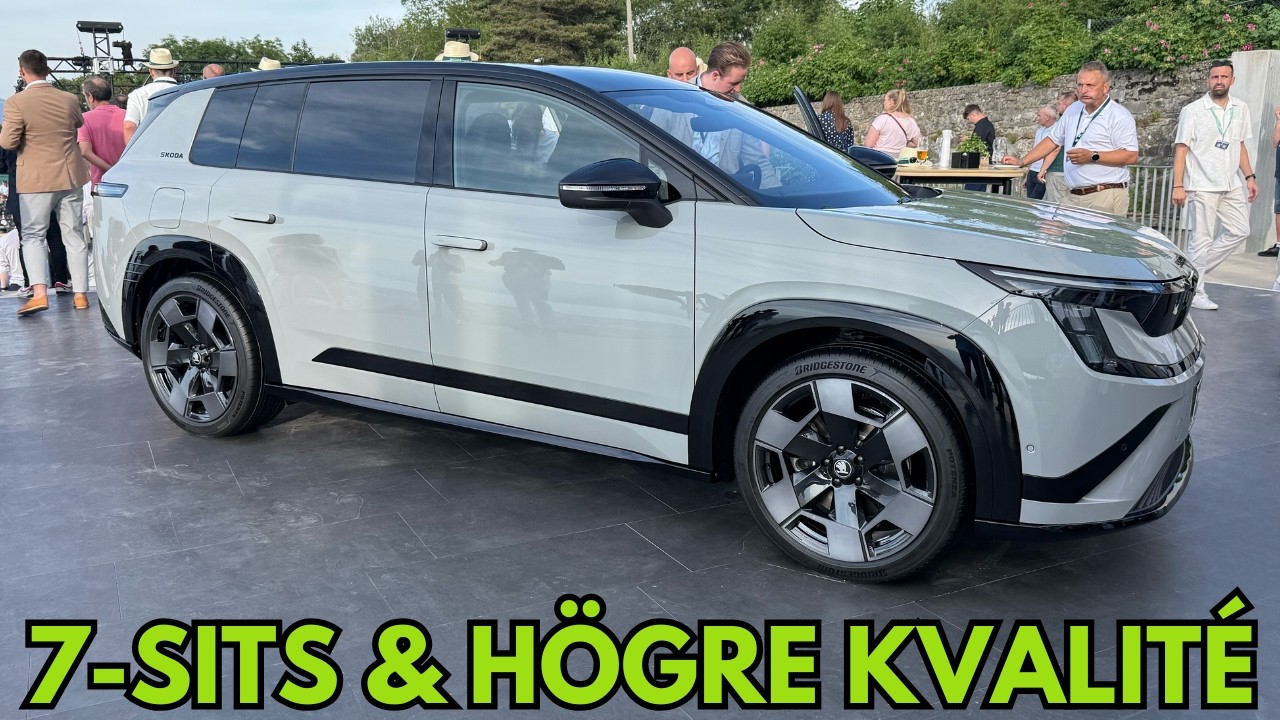 Premiär för Skoda Peaq - Stora utrymmen och checkar flera boxar