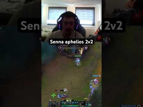 Senna aphelios vs jinx lulu - League Of Legends #leagueoflegends #shorts #senna