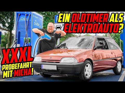 Was kann ein ELEKTROAUTO von 1994? - Citroën AX Electrique - XXL Probefahrt & Prüfstand!