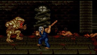 [SEGA MEGADRIVE] - SplatterHouse Part 3 (Namcot) - shortplay
