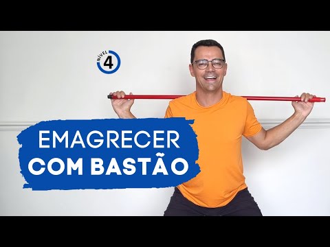 Beginner Weight Loss Training with a Broom Handle | Aurélio Alfieri | Level 4