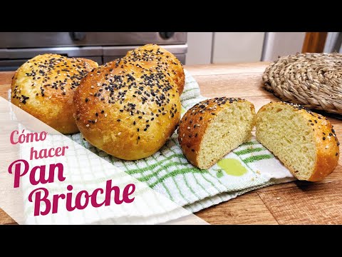 Pan brioche para hamburguesa