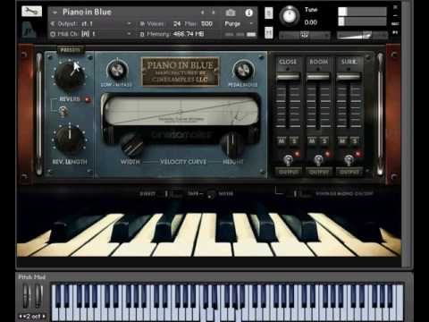 Cinesamples - Piano in Blue - KONTAKT #kontakt #vsti #samples