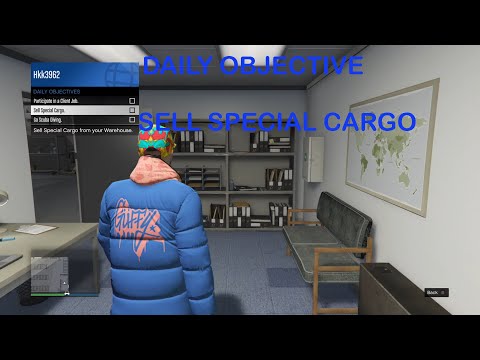 GTA 5 Online Daily Objective Guide(Sell Special Cargo)