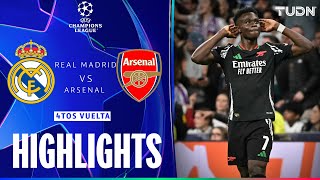 Download Lagu HIGHLIGHTS - Real Madrid vs Arsenal | UEFA Champions League - 4tos Final 2025 | TUDN Thumbnail
