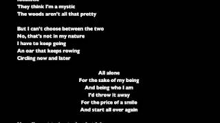 Tom Scullin Lyrics (Music Lost):  "Mystic Tower"
