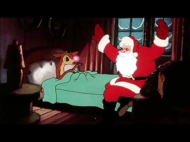 Vídeo relacionado con Pequeño Reno Rudolf con Bufanda y Luces de Colores Camiseta Premium