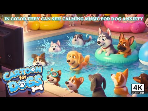 Puppy Lullaby TV and Magic Paw - Cartoon For Dogs