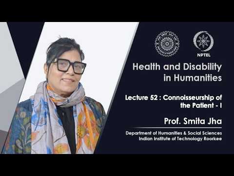 Health and Disability in Humanities Promo Video By Prof Smita Jha IITR
