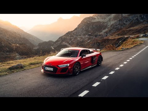 Audi R8 GT Susten Pass Sunset Run!