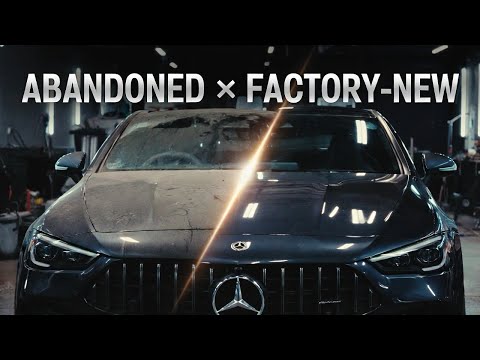 Thumbnail for Abandoned Mercedes AMG CLE 53 (2025) Full ASMR Restoration | CalmAutoCraft by Mercedes-AMG, Luxury car, Car, Vehicle, Luxury vehicle