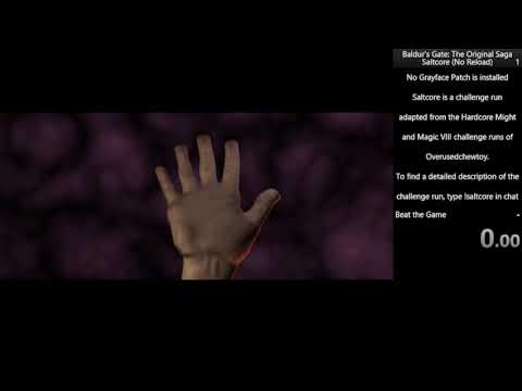 Baldur's Gate Saltcore Challenge Run Part 1 Shampoo Fighter / Enchanter