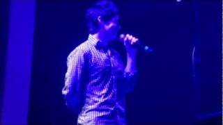 David Archuleta singing Happy Birthday to fans - VIP Anaheim - 12/17/11