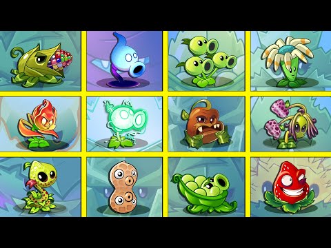 12 Team Plants & Mint Battlez - Which Team Plant Will Win? - PvZ 2 Gameplay