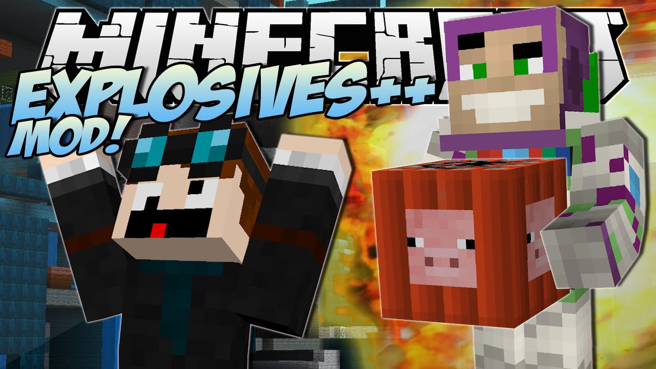 Explosives++ Mod: 25 New TNTs! [1.7.10] [BETA 1.7b] Minecraft Mod