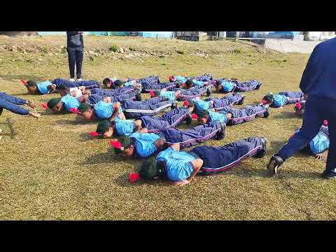 SUBSCRIBE  for NCC Cadets .. Pushups.. SW Cadets (Girl's)Training Time (West Bengal Malbazar College