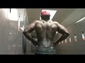 Muscle god flexing and chest bouncing