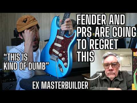 The Uncomfortable Truth - Fender and PRS Will Regret This "This is Kind of Dumb" - Masterbuilder
