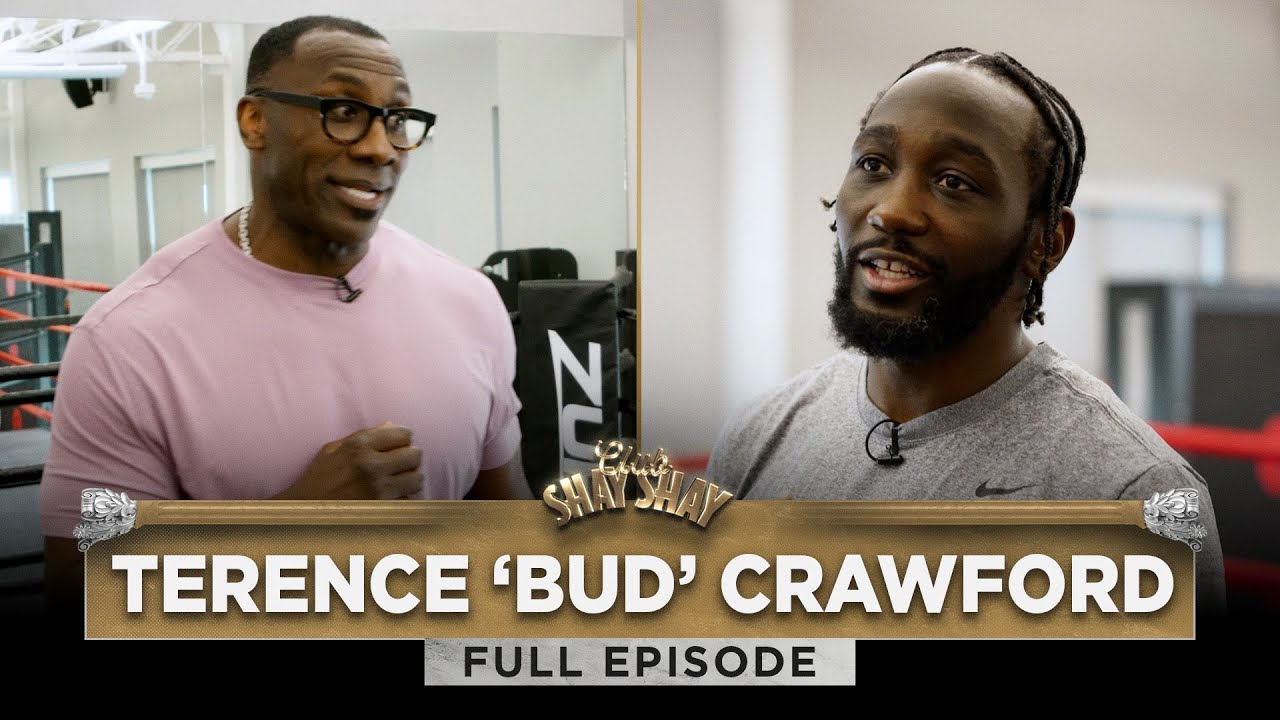 Terence ‘Bud’ Crawford Teaches Shannon How To Box & Talks Floyd Mayweather, Canelo, & Ryan Garcia