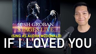 If I Loved You (Josh Groban Part Only - Karaoke) - Carousel [JOSH GROBAN ft. AUDRA MCDONALD VERSION]