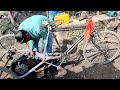 Convert Cycle Rickshaw To Motorcycle Rickshaw
