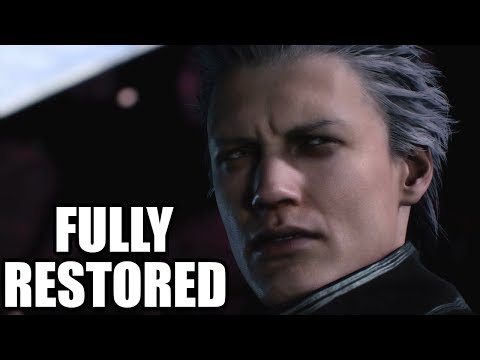 DEVIL MAY CRY 5 - Vergil Return Scene / Nero's Father Revealed