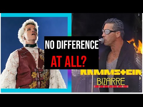 STOLEN? Baby Lasagna (Rim Tim Tagi Dim) vs Rammstein (Laichzeit) SIDE-BY-SIDE comparison #Eurovision