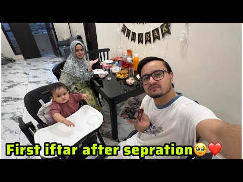 Apni family k baghair pehli baar roza khola🥹sab ki bohot yaad aai💔