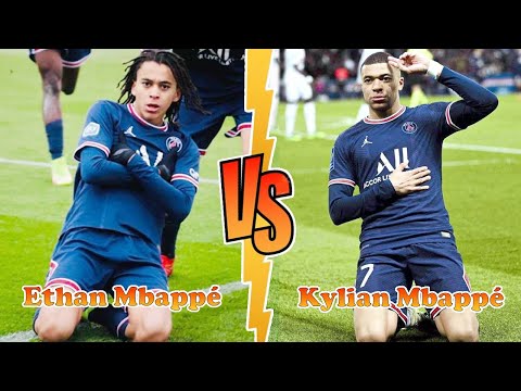 Kylian Mbappé VS Ethan Mbappé Transformation ★ From Baby To 2024