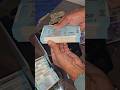 Counting 50 Rupees Cash Currency Shorts