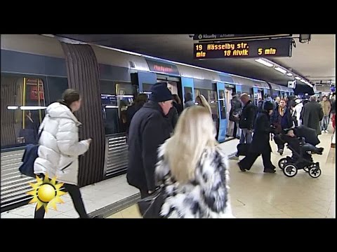Så snuskigt är det i tunnelbanan - Nyhetsmorgon (TV4)