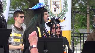 Rowan University Pep Band &quot;Fly Eagles Fly&quot; for Corey Clement, 2018 Commencement Ceremony