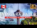 Niagara Falls Wonder Of The World Walking Tour Canada 4K HDR 60fps