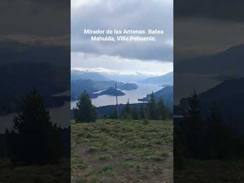 Mirador de las Antenas. Batea Mahuida, Villa Pehuenia - Neuquén.