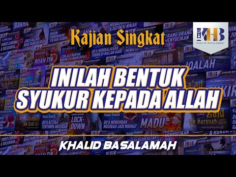 nilah Bentuk Syukur kepada Allah Taqmir.com