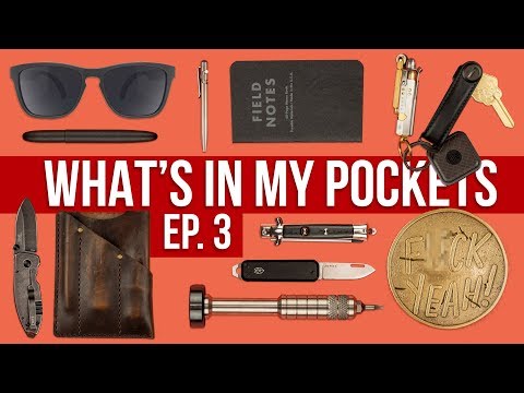 What's In My Pockets Ep. 3 - Father's Day Gifts & Graduation Gift EDC (Everyday Carry)