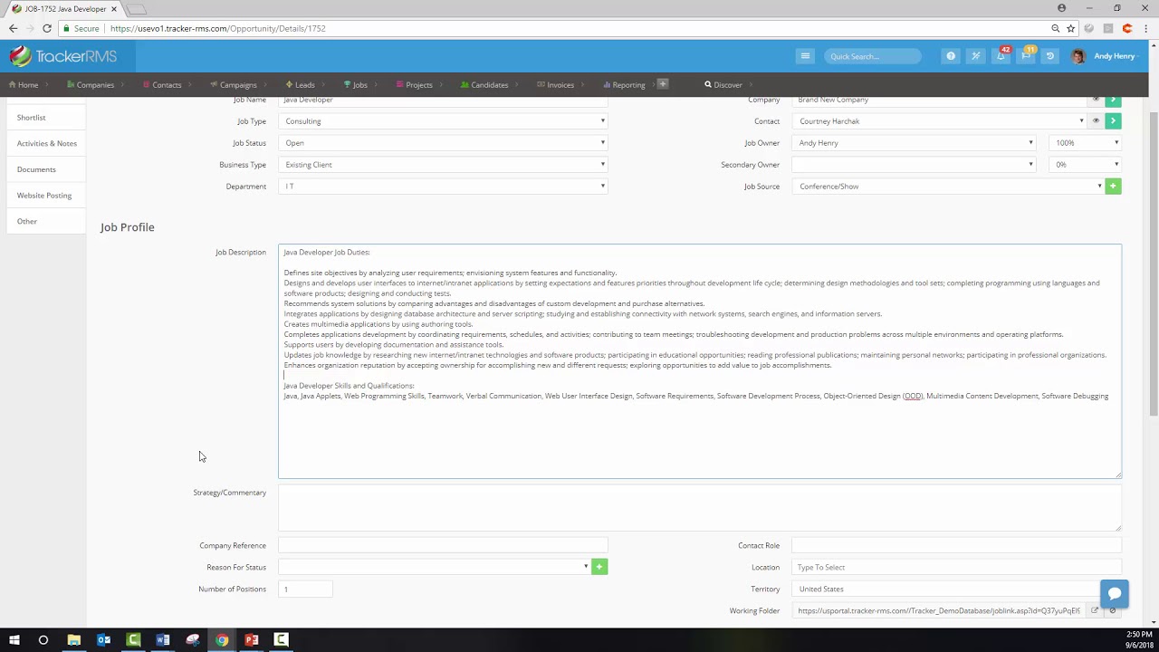 Recruitment Workflow Video 1