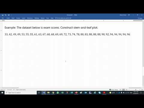 Python Stem And Leaf Plot