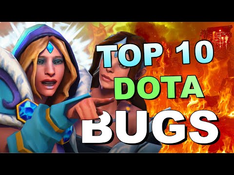 TOP 10 Dota 2 BUGS and TRICKS OF ALL TIME! 3
