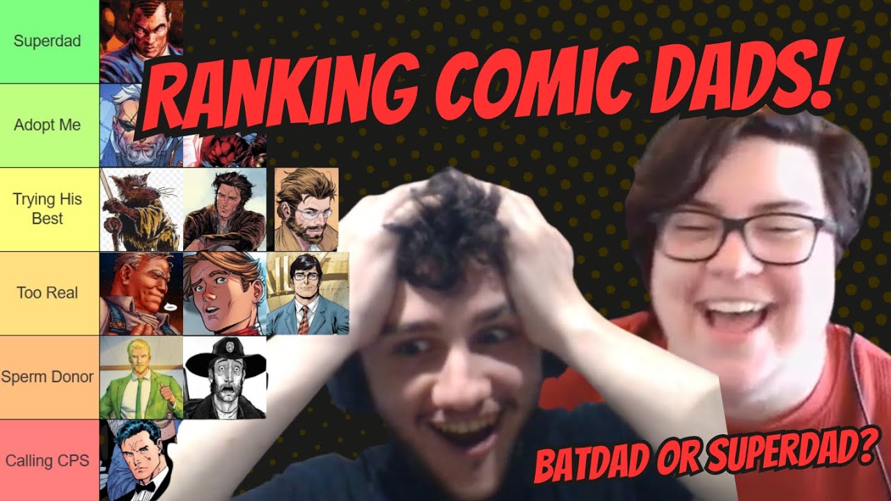 Ranking Comic Book Dads - Tier List