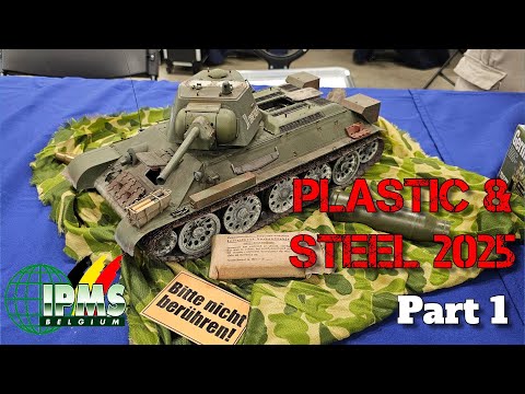 Plastic & Steel - IPMS Belgium - Part 1 - 4K - Impressionen - Modellbau Ausstellung - Scale Modeling