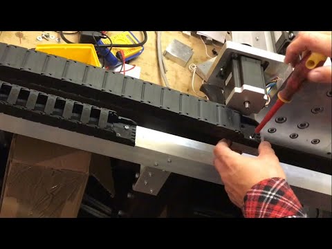 DIY CNC Router Energy Chain - Cable Management Part 2 (Ep 26)