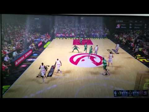 NBA 2K16 Hawks vs Celtics Round 1 Game 1 Playoff Simulation