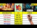 Jawan vs Brahmastra Box Office Collection Day 3, Total Hindi,Tamil And Telugu Collection Day 3