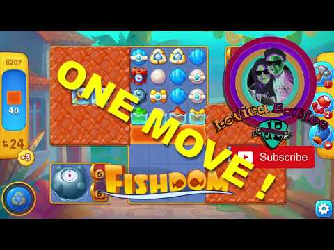 Fishdom - I Beat The Hard Level With Just One Move - Level 6207
